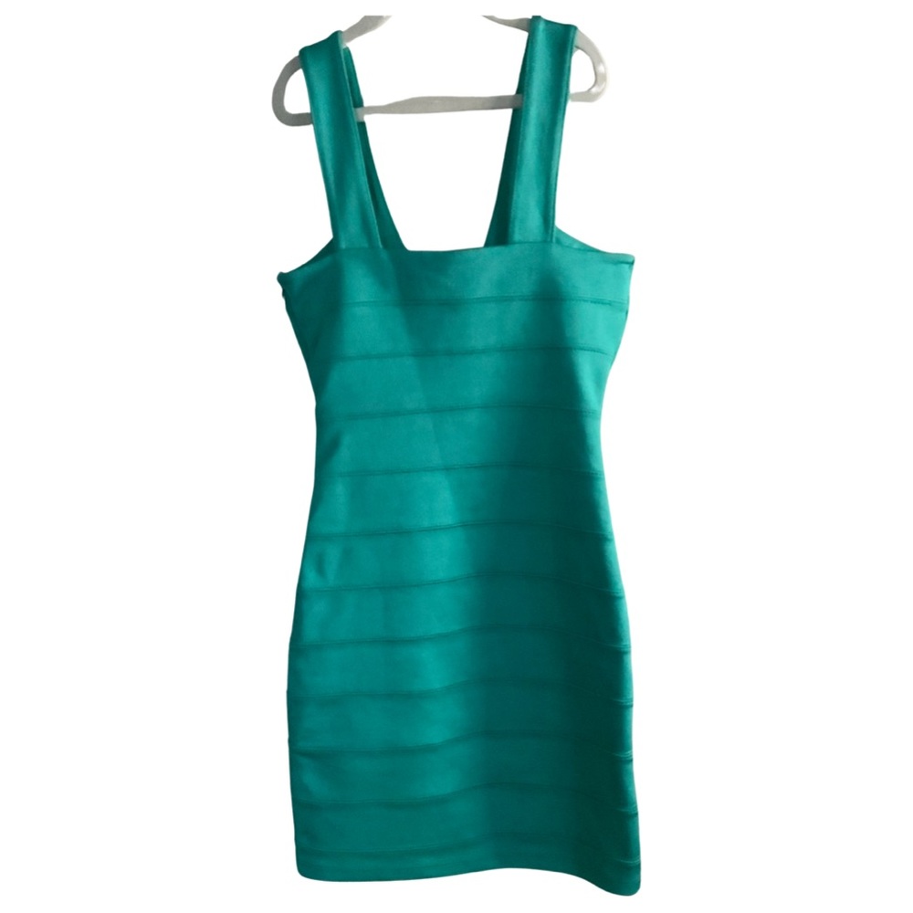 Top Shop Teal Dress View 2
